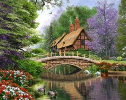 102365 Домик у реки 1000эл.