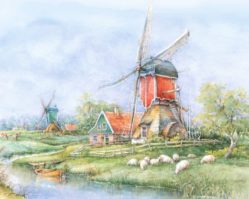 102679 Деревня, Голландия 1000эл.