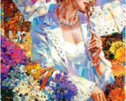 103294 Хризантемы 1000эл.