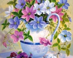 151189 Клематисы 1500эл.