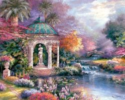 151325 Парковая беседка 1500эл.