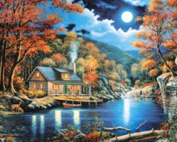 200504 Домик на озере 2000эл.