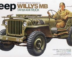 35219 Американский джип WILLYS MB с 1 фигурой водителя