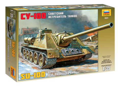3531 Советский истребитель танков СУ-100