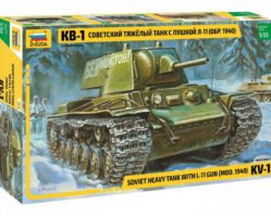3624 Советский тяжелый танк образца 1940 г. с пушкой Л-11 КВ-1