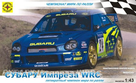 604309 Автомобиль Субару Импреза WRC