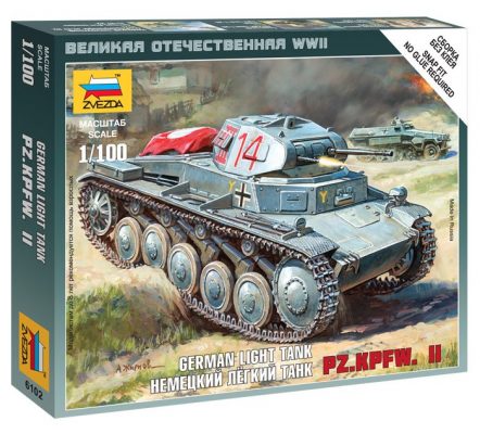 6102 Немецкий лёгкий танк Pz.Kp.fw II