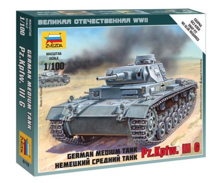 6119 Немецкий средний танк Pz.Kp.fw III G