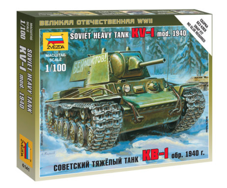 6141 Советский тяжёлый танк КВ-1 обр. 1940г.