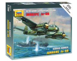 6186 Немецкий бомбардировщик "Юнкерс" Ju-88A4