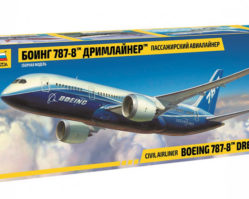 7008 Пассажирский авиалайнер Боинг 787-8 Дримлайнер