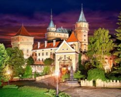 103393 Замок ночью 1000эл.