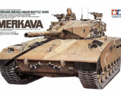 35127 Израильский танк Merkava с 105-мм пушкой и 1 фигурой танкиста