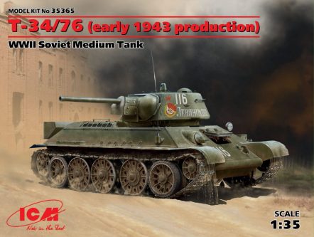 35365 Танк T-34/76 (производство начала 1943 г.)