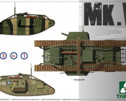 2034 Английский тяжелый танк Mk.V (3 в 1)