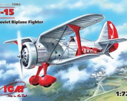 72062 И-15, советский истребитель - биплан