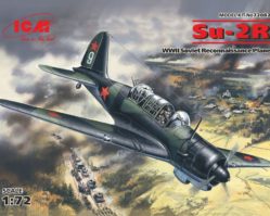 72082 Су-2Р, советский самолет-разведчик II МВ
