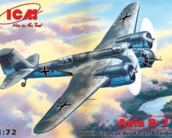 72163 Avia B-71, немецкий бомбардировщик II МВ