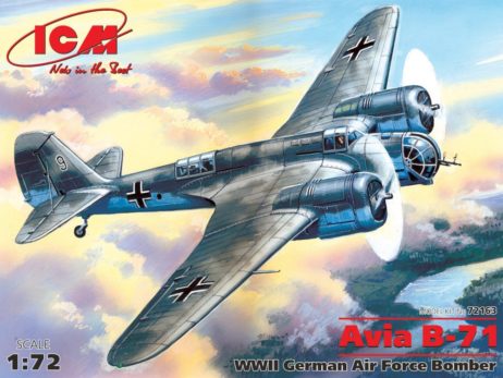 72163 Avia B-71, немецкий бомбардировщик II МВ