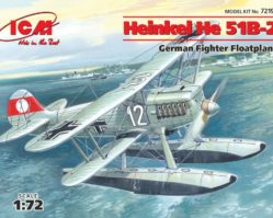 72192 He-51B-2, германский истребитель-гидроплан