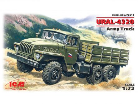 72611 Урал 4320, армейский грузовой автомобиль