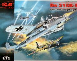 72302 Do-215 В-5, германский ночной истребитель