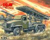 35512 БМ 13-16, система залпового огня
