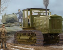 05539 Трактор ЧТЗ С-65 с кабиной