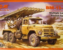 72814 BM-13-16, реактивная система залпового огня на базе Зил-131