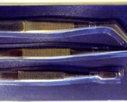 4108 Набор пинцетов, 3 шт.