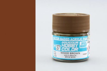 H37 WOOD BROWN (Глянцевая), 10мл.