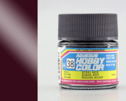 H38 STEEL RED (Металлик), 10мл.