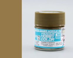 H72 DARK EARTH (Полуматовая), 10мл.