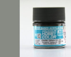 H83 DARK GRAY (2) (Полуматовая), 10мл.