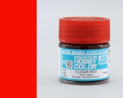 H90 CLEAR RED (Глянцевая), 10мл.
