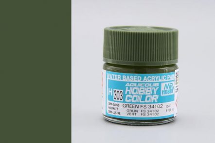 H303 GREEN FS34102 (Полуматовая), 10мл.