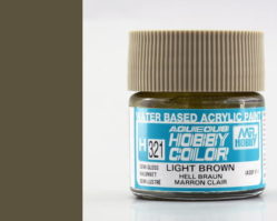 H321 LIGHT BROWN (Полуматовая), 10мл.