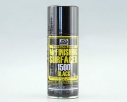 B-526 Грунтовка аэрозольная Mr.FINISHING SURFACER 1500 BLACK, 170мл