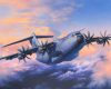 04800 Самолет Военно-транспортный Airbus A400M