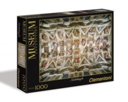 39225 Микеланджело. Панорама Сикстинской капеллы 1000эл.