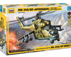 7293 Советский ударный вертолет Ми-24В/ВП "Крокодил"
