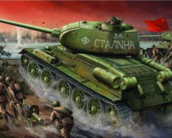 00904 Танк Т-34/85 мод.1944 г. завода №174