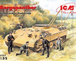 35342 Bergepanther с немецким танковым экипажем