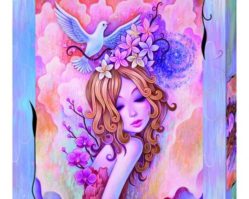 29711 Девушка-весна 1000эл.