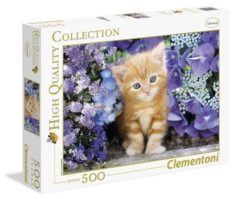 30415 Котенок в цветах 500эл.