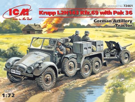 72461 Krupp L2H143 Kfz.69 c пушкой Раk 36