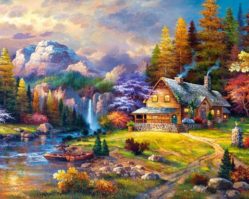 151462 Домик в горах 1500эл.