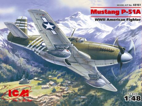 4861 Mustang P-51A, американский истребитель 2МВ