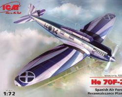 72231 He 70F-2, самолет-разведчик ВВС Испании