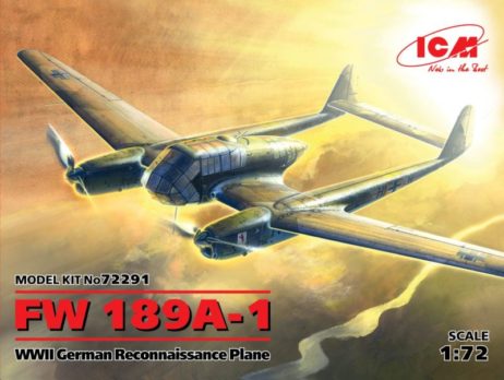 72291 FW 189A-1, Германский самолет-разведчик